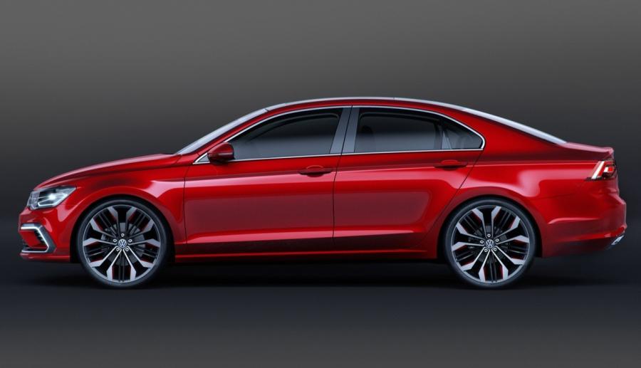  Volkswagen New Midsize Coupe Concept 2014 года  (фото 12 из 12)